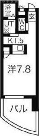 今池駅 徒歩4分 11階の物件間取画像